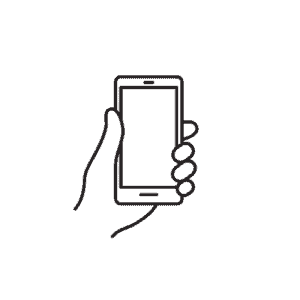 Person Holding Phone Icon